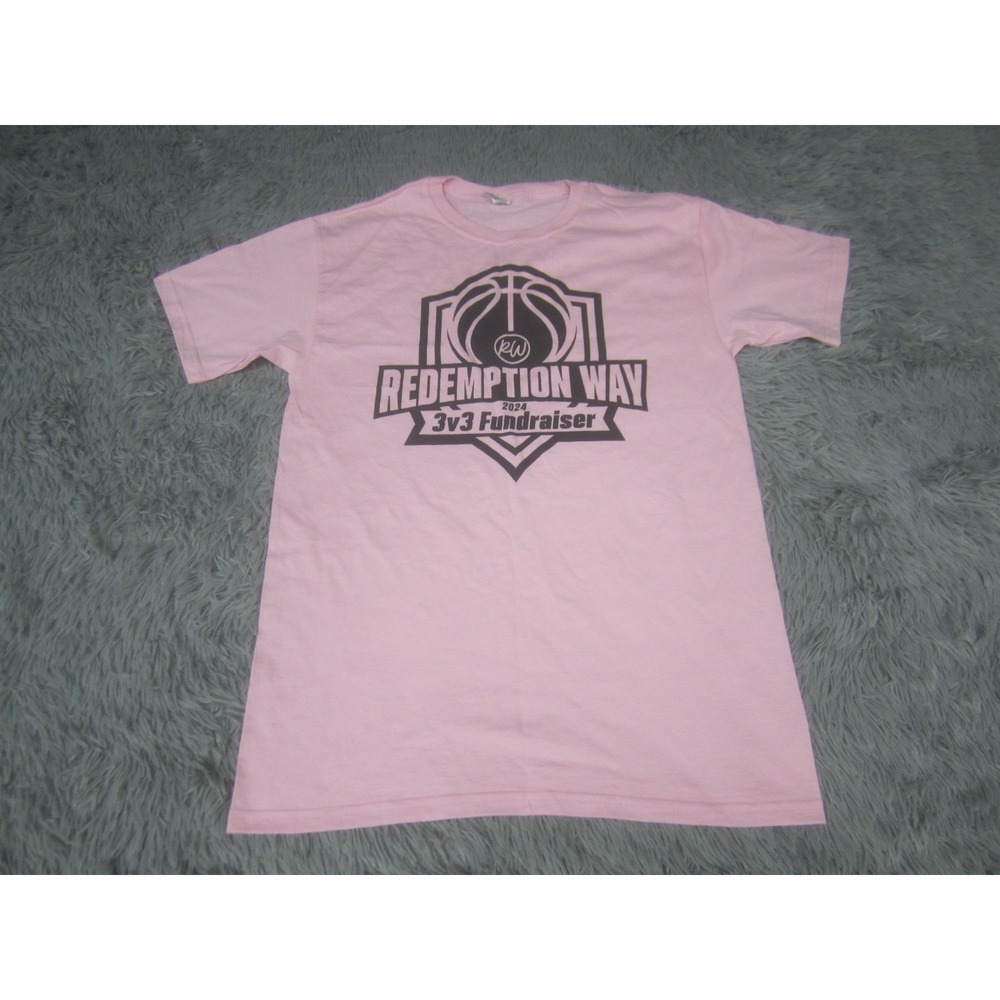 Redemption Way 3v3 Basketball Fundraiser Adult Medium Domestic Violence Awarenes